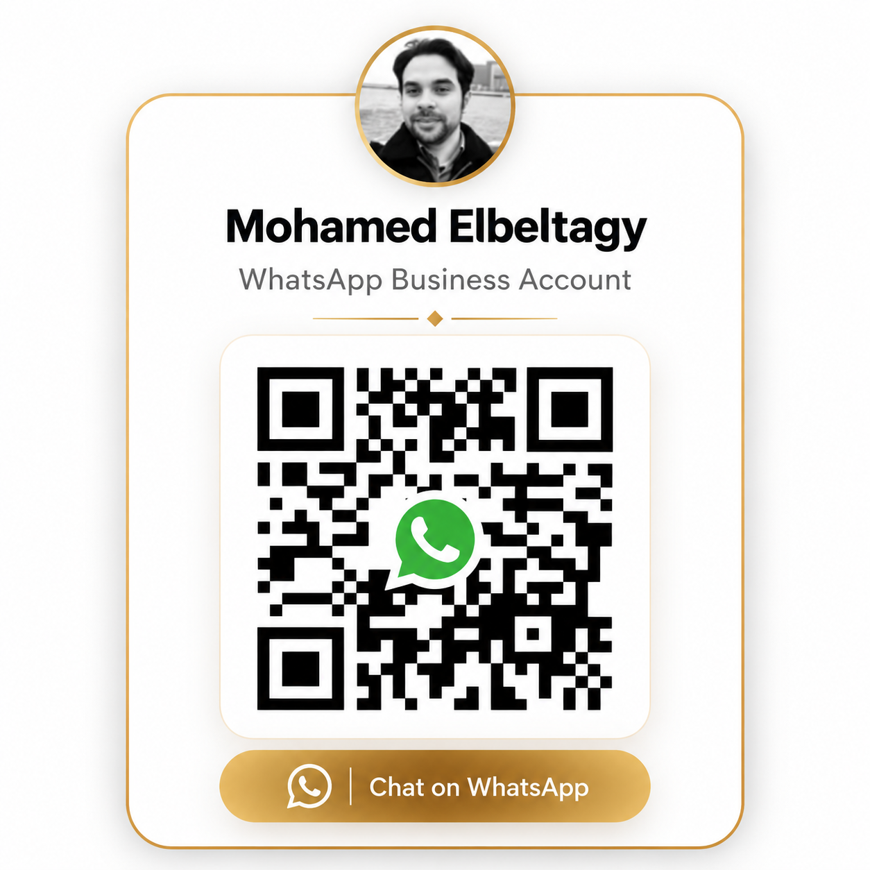 FastLimo WhatsApp Business QR code